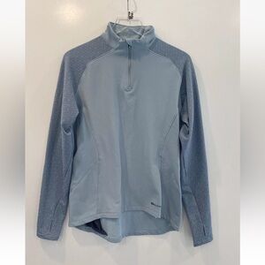 Sugoi Cycling Blue Quarter Zip Pullover Womens Size XL‎ (1328)